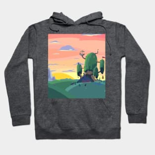 Sunset Time Hoodie